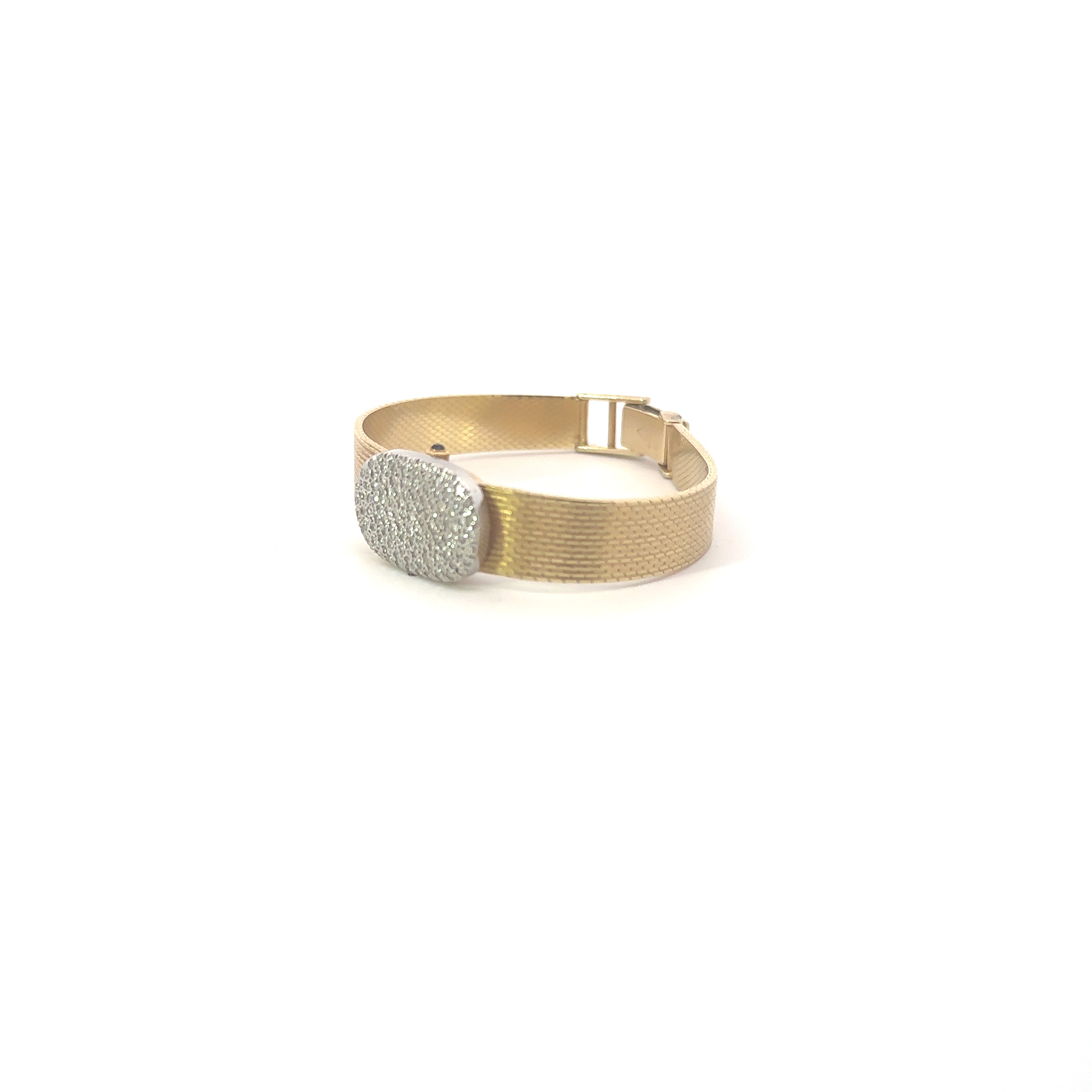 14KT Yellow Gold Cyma w/ Diamond Cover