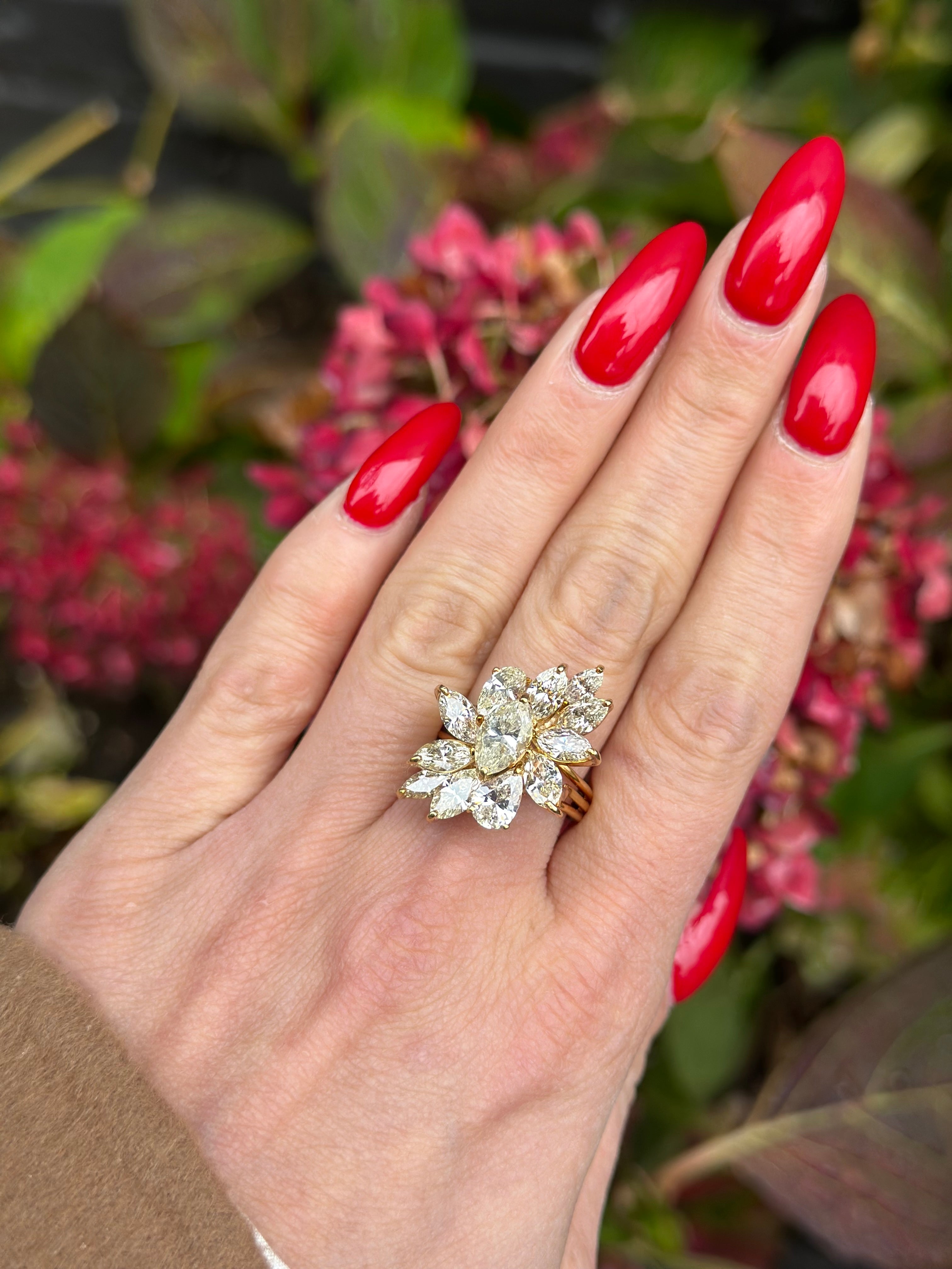 18KT Diamond Estate Ring