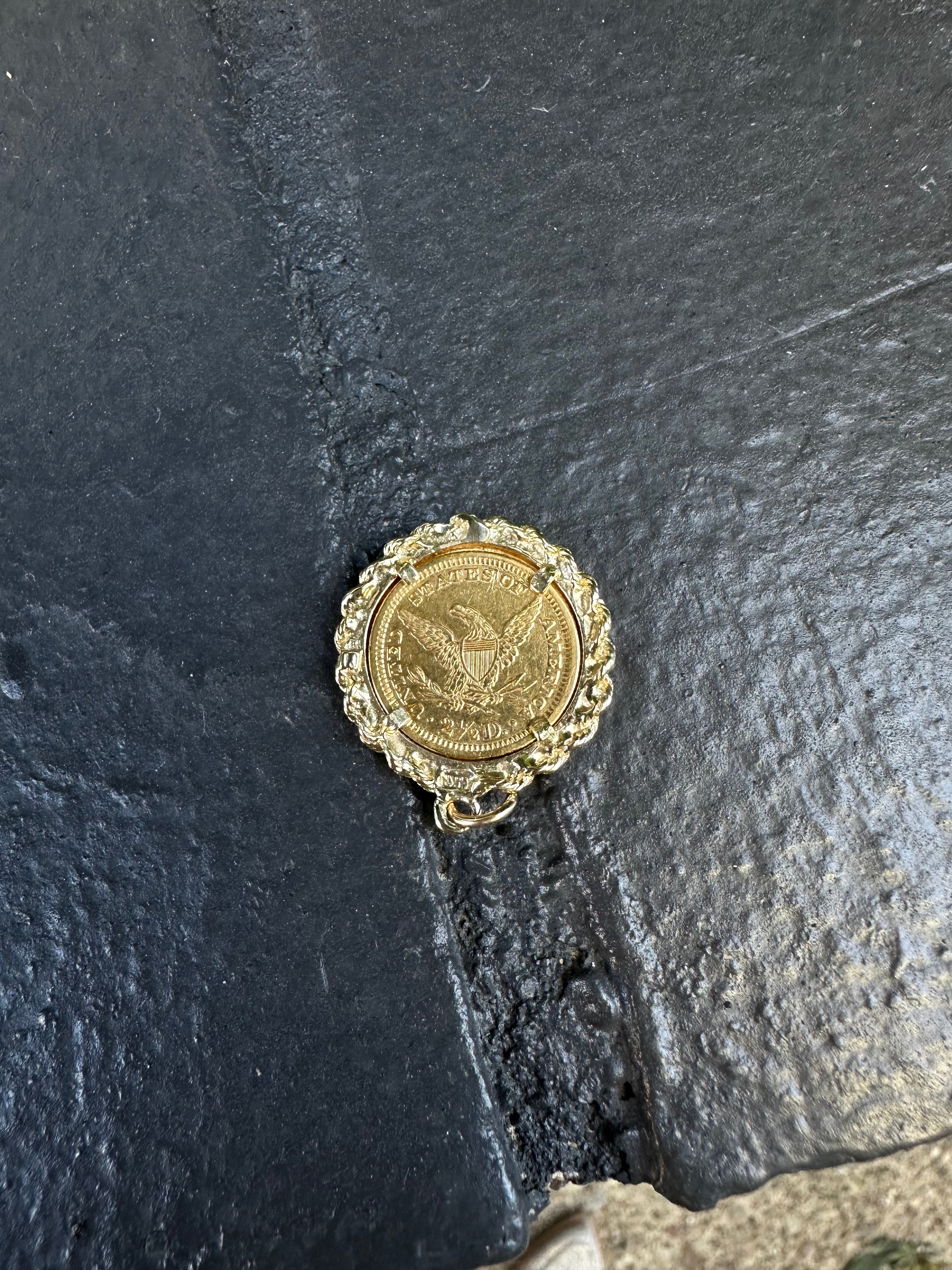 1891 $2.50 Liberty Head Gold Quarter Eagle