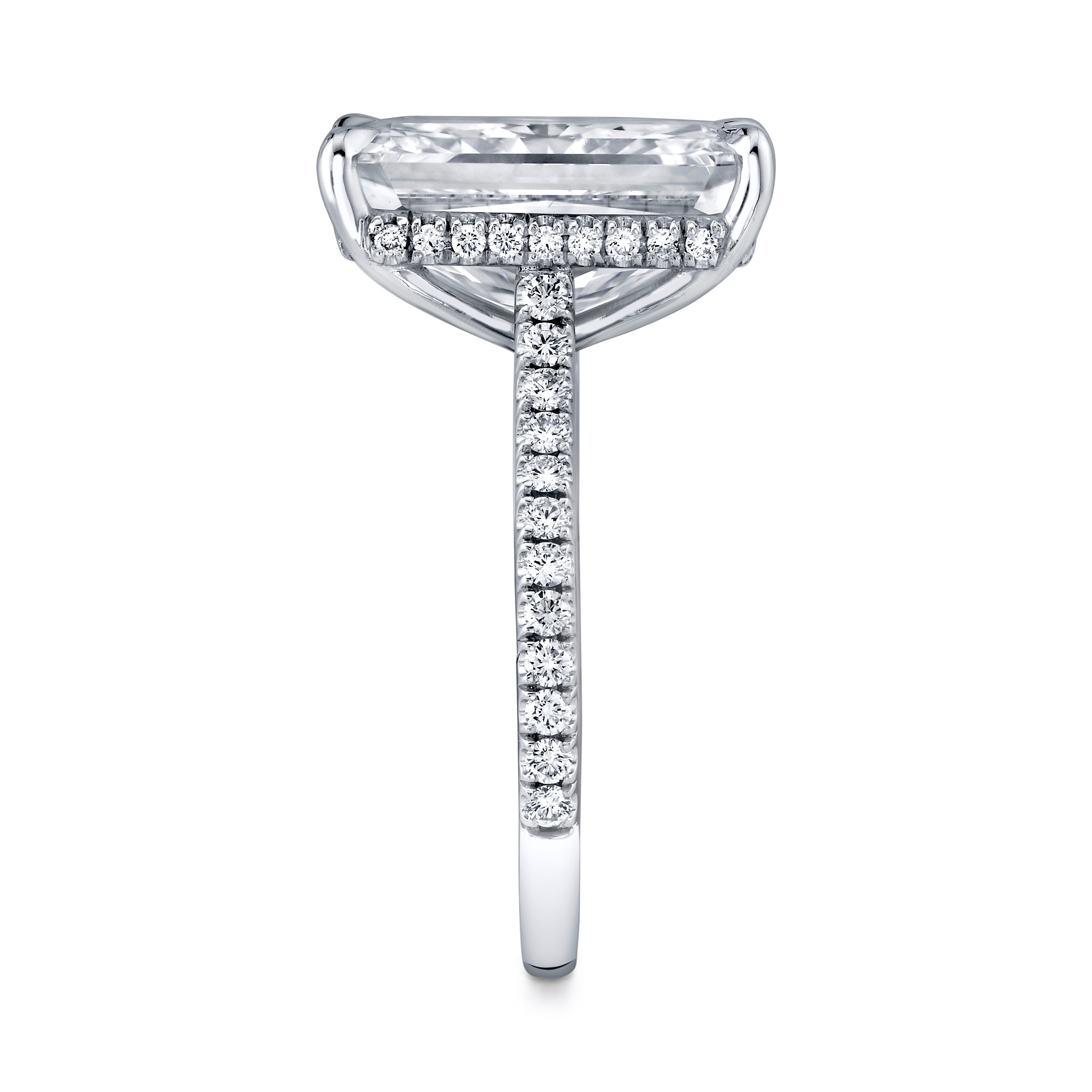 8.42 carat Radiant Cut Diamond Ring