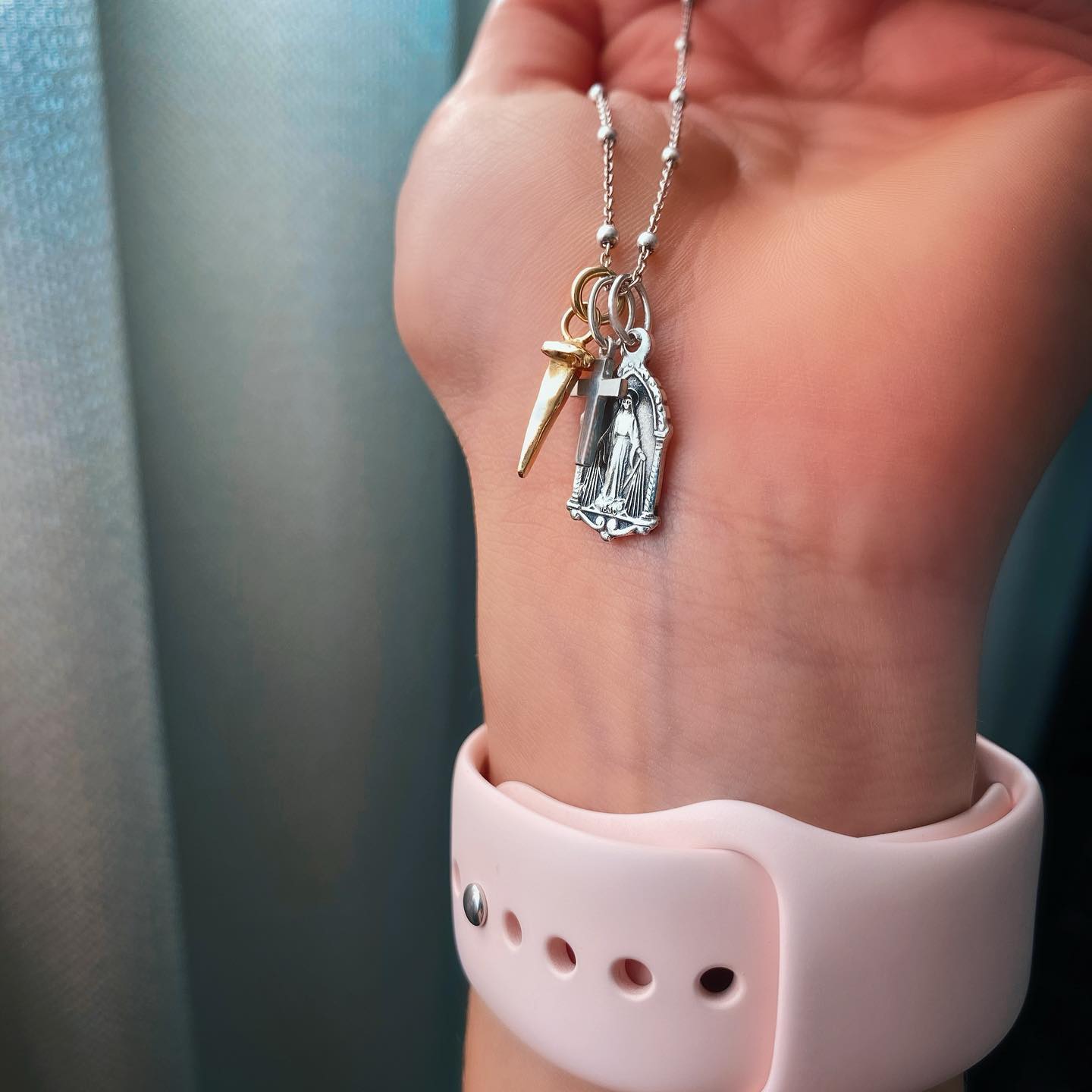 Miraculous Medal | Cross | Mini Nail - Brother Wolf USA
