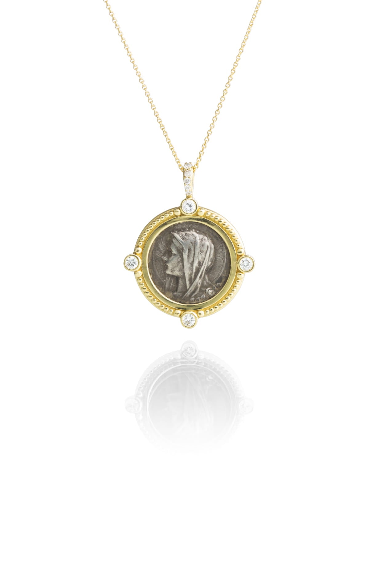 Our Lady Lourdes Four Diamond Frame - Brother Wolf USA