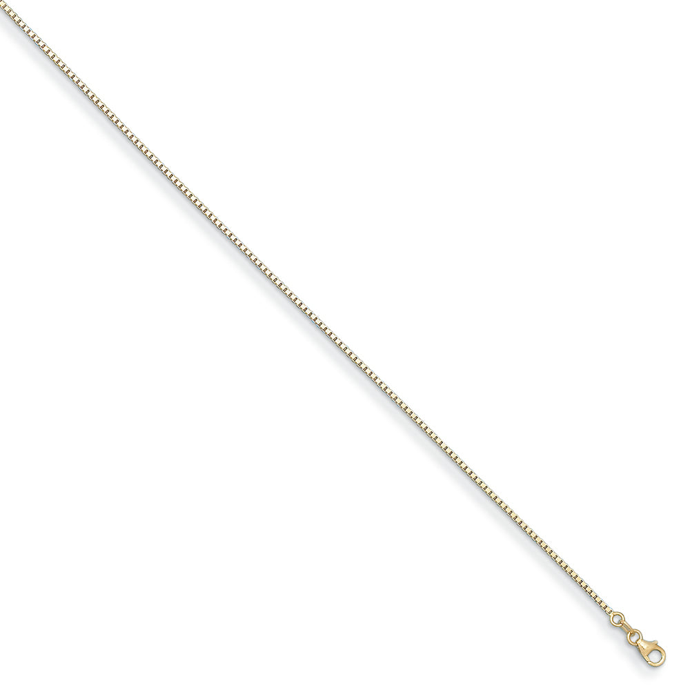 14KT Yellow 1.4mm Box Chain