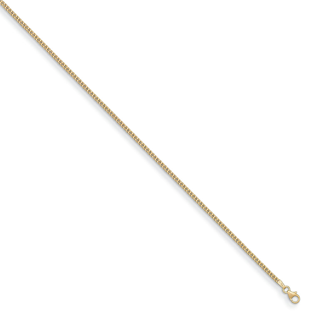 14KT Yellow 2.4mm Curb Chain