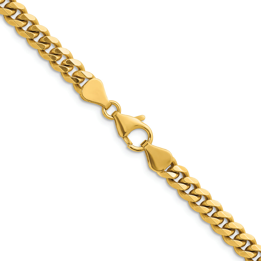 14KT Yellow 5.6mm Curb Chain