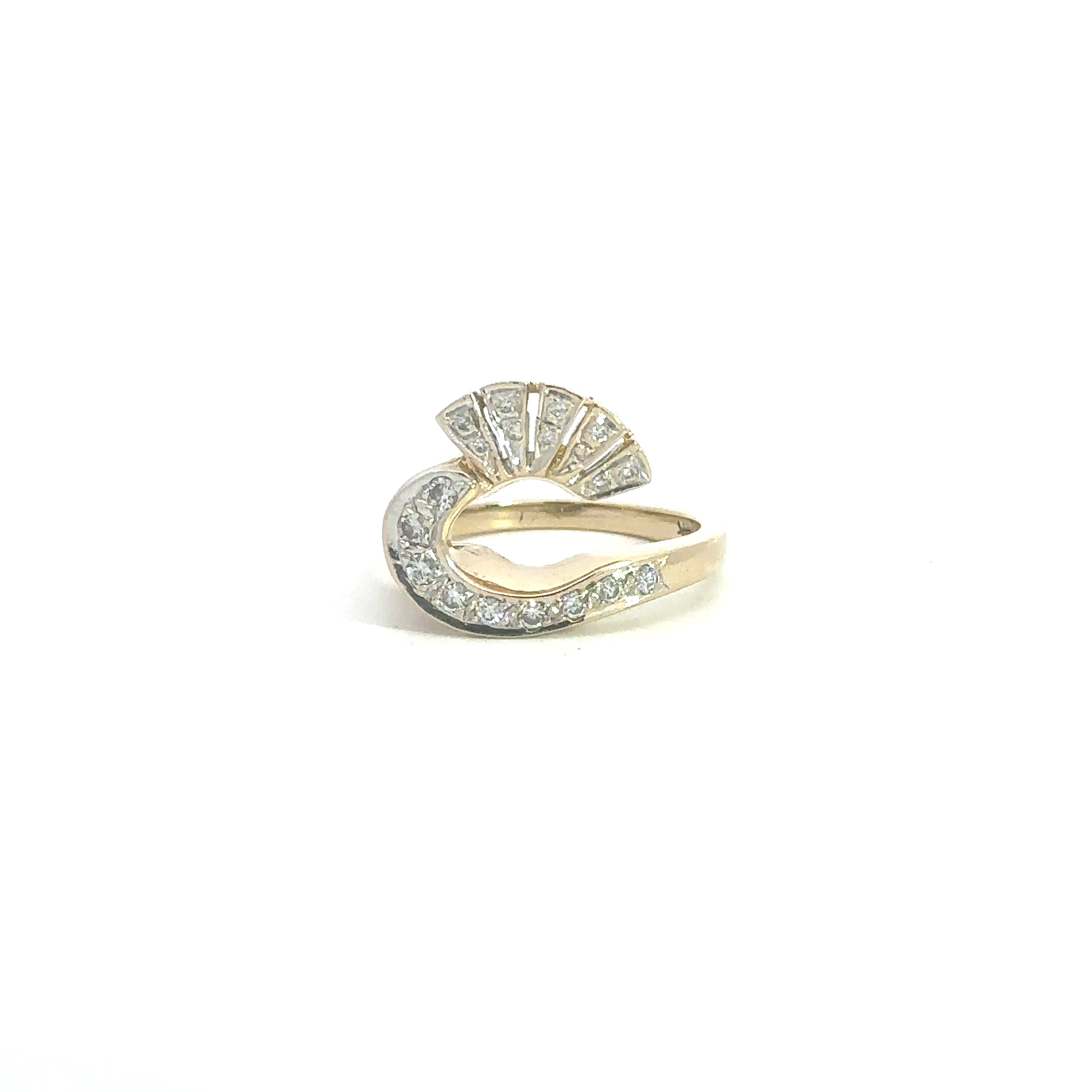 14KT Yellow Gold Diamond Ring