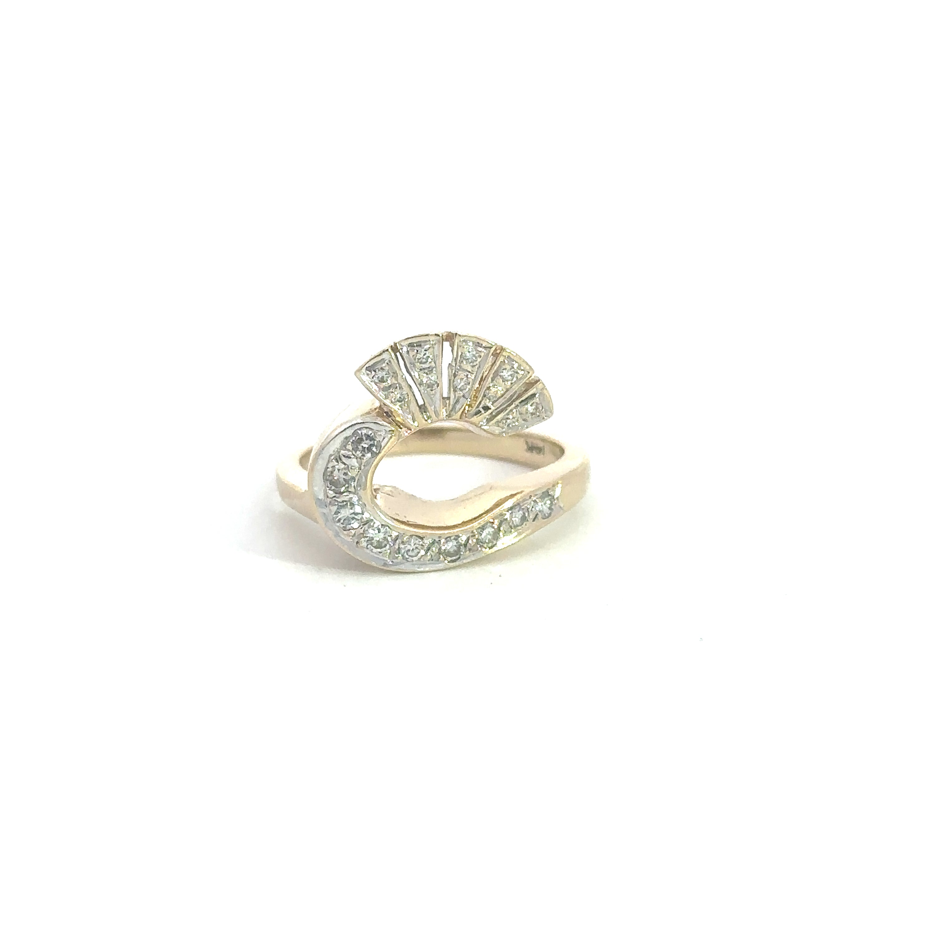 14KT Yellow Gold Diamond Ring