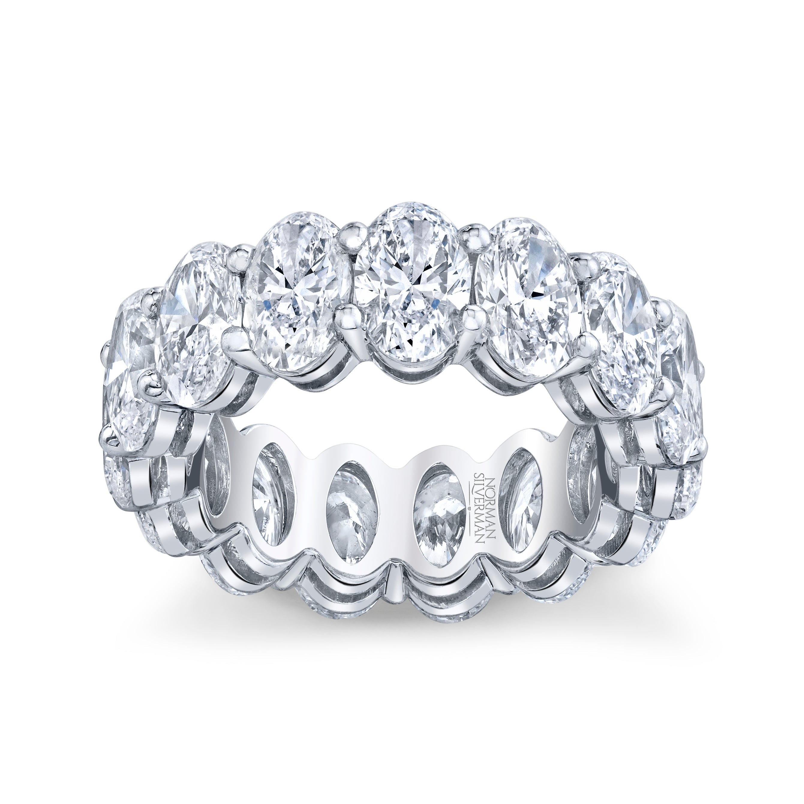 9 Carat Platinum Eternity Band