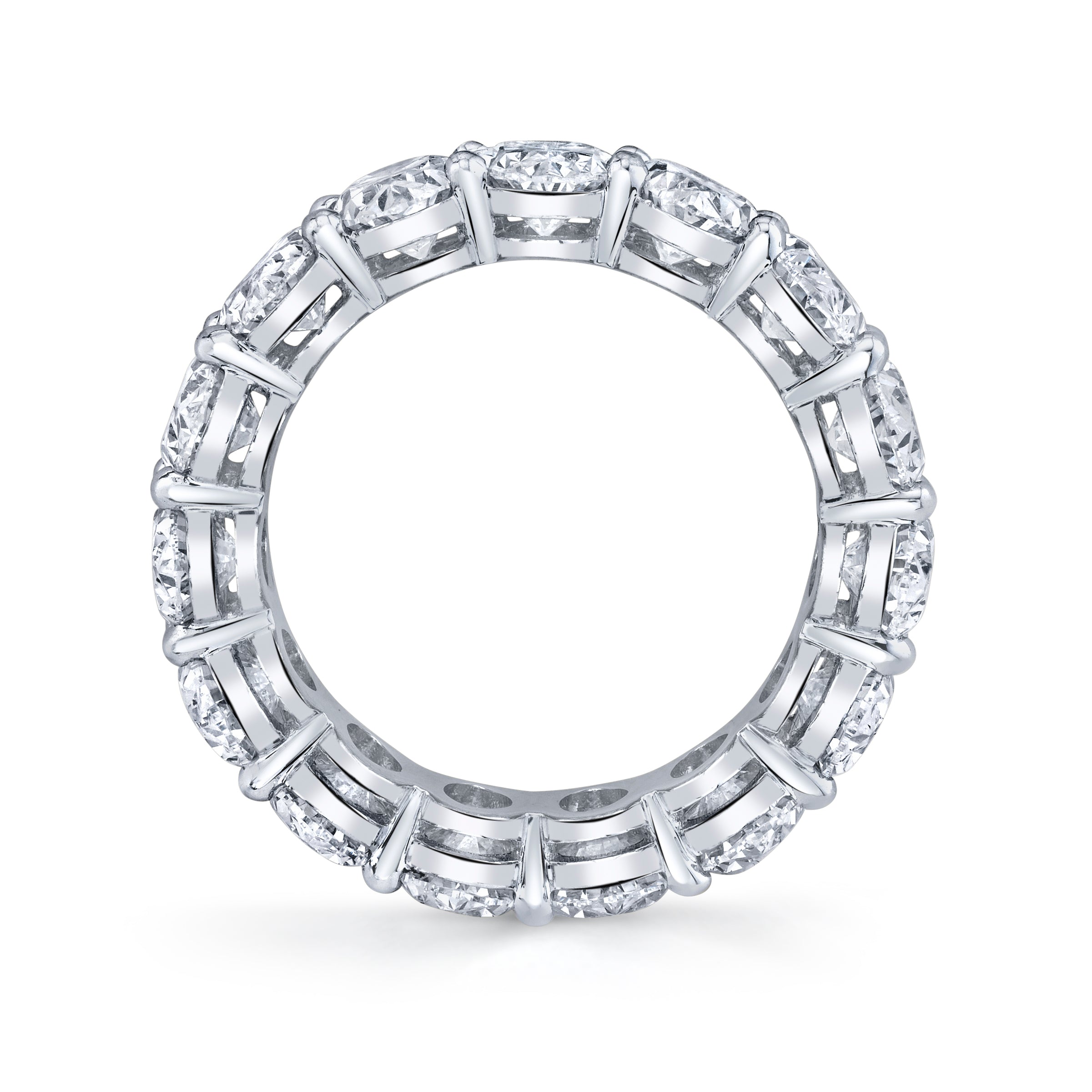 9 Carat Platinum Eternity Band