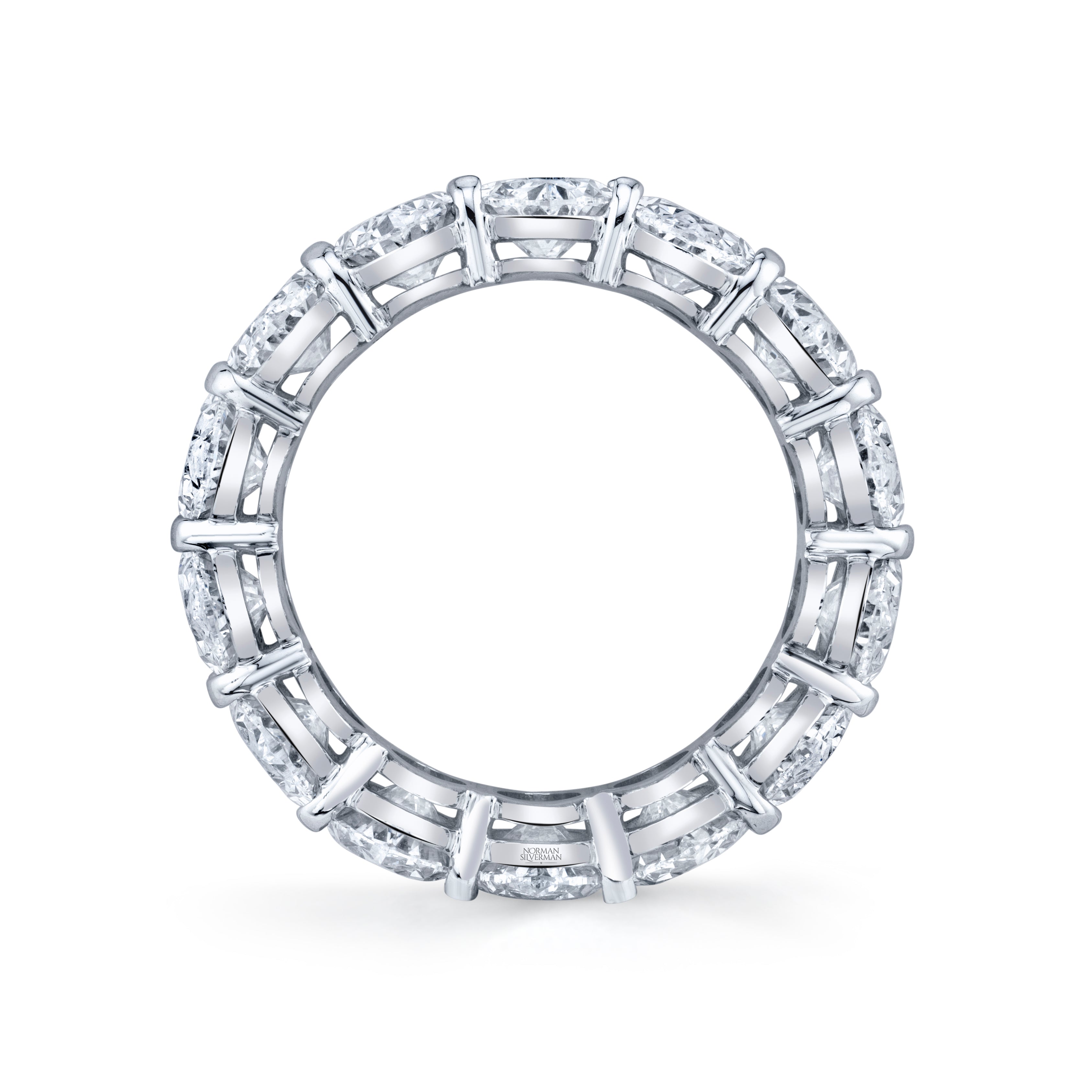 9 Carat Platinum Eternity Band