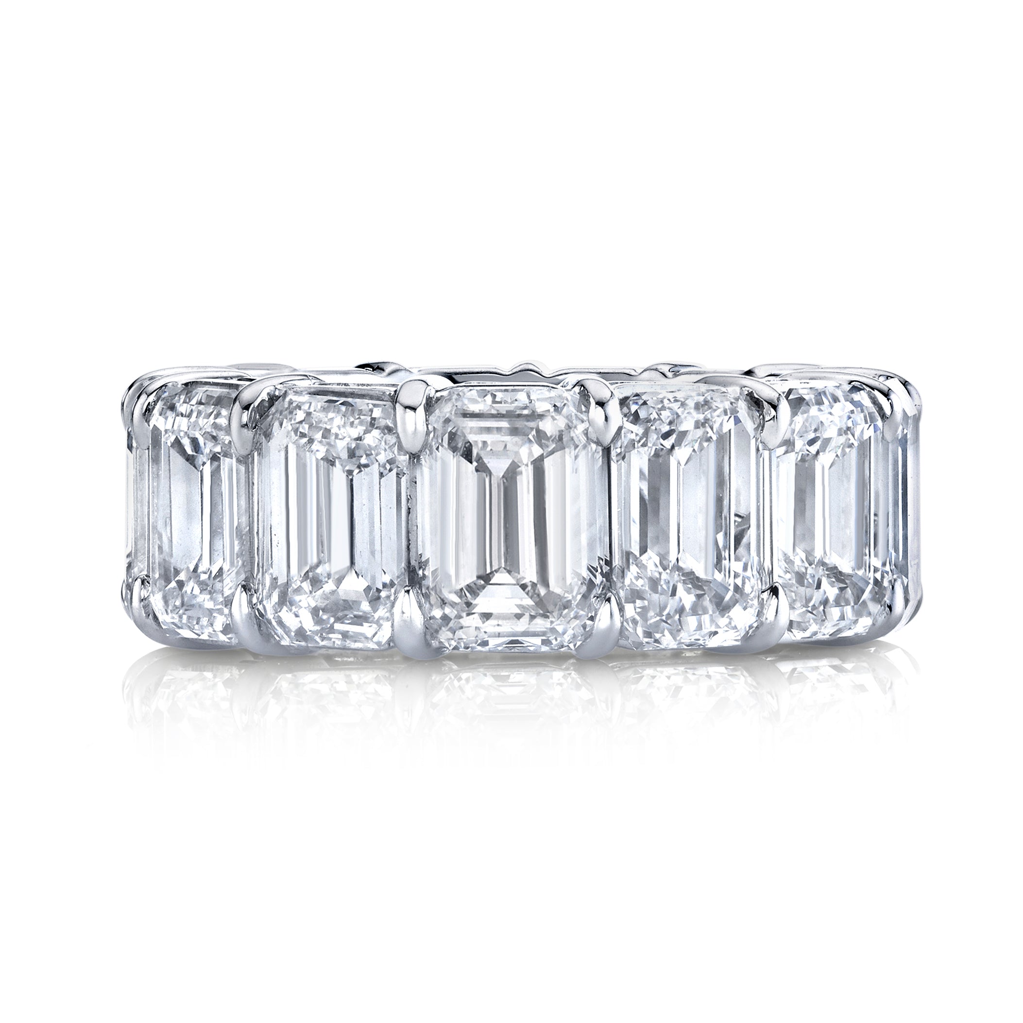 16.22 Carat Platinum Eternity Band