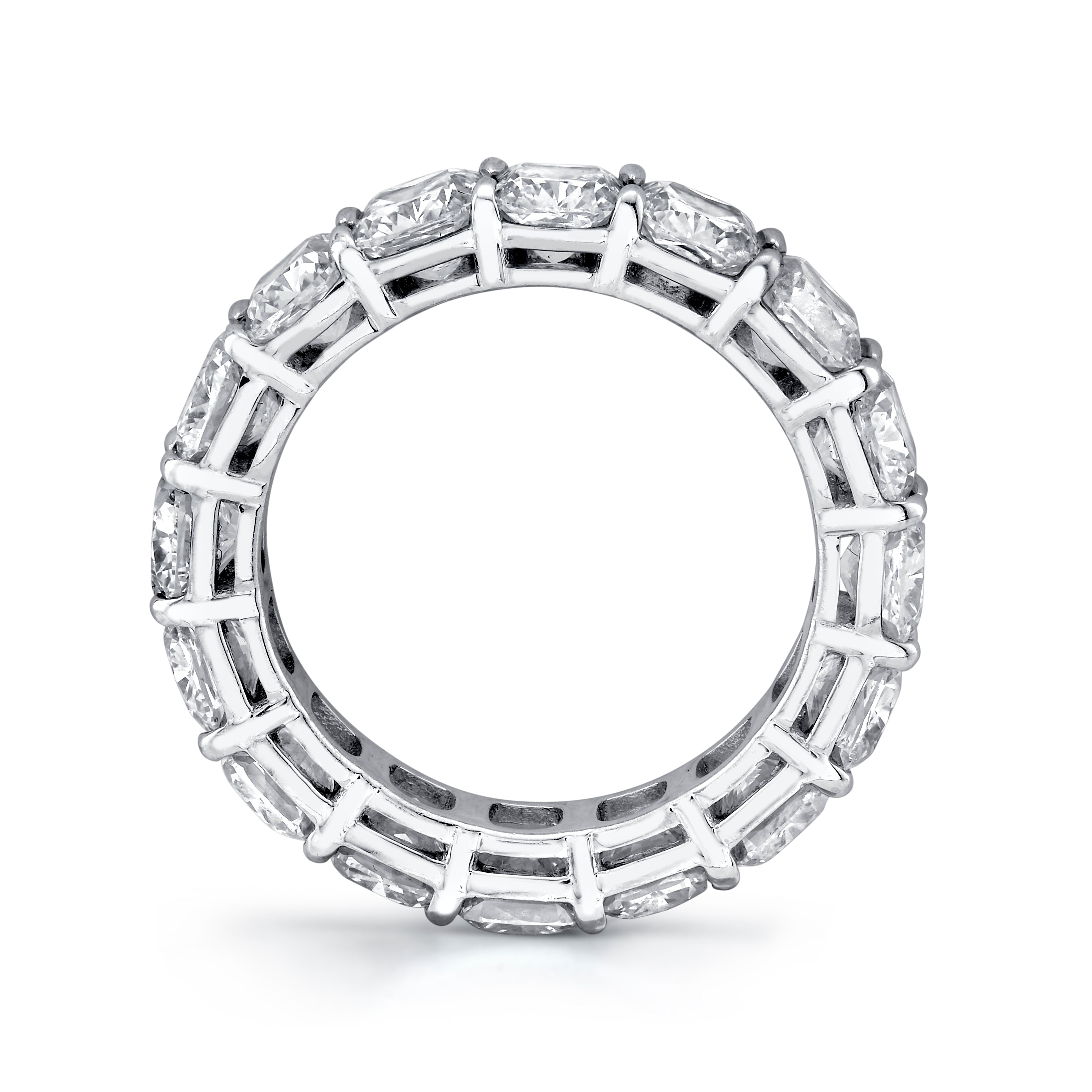 Cushion Cut Diamond Eternity Band
