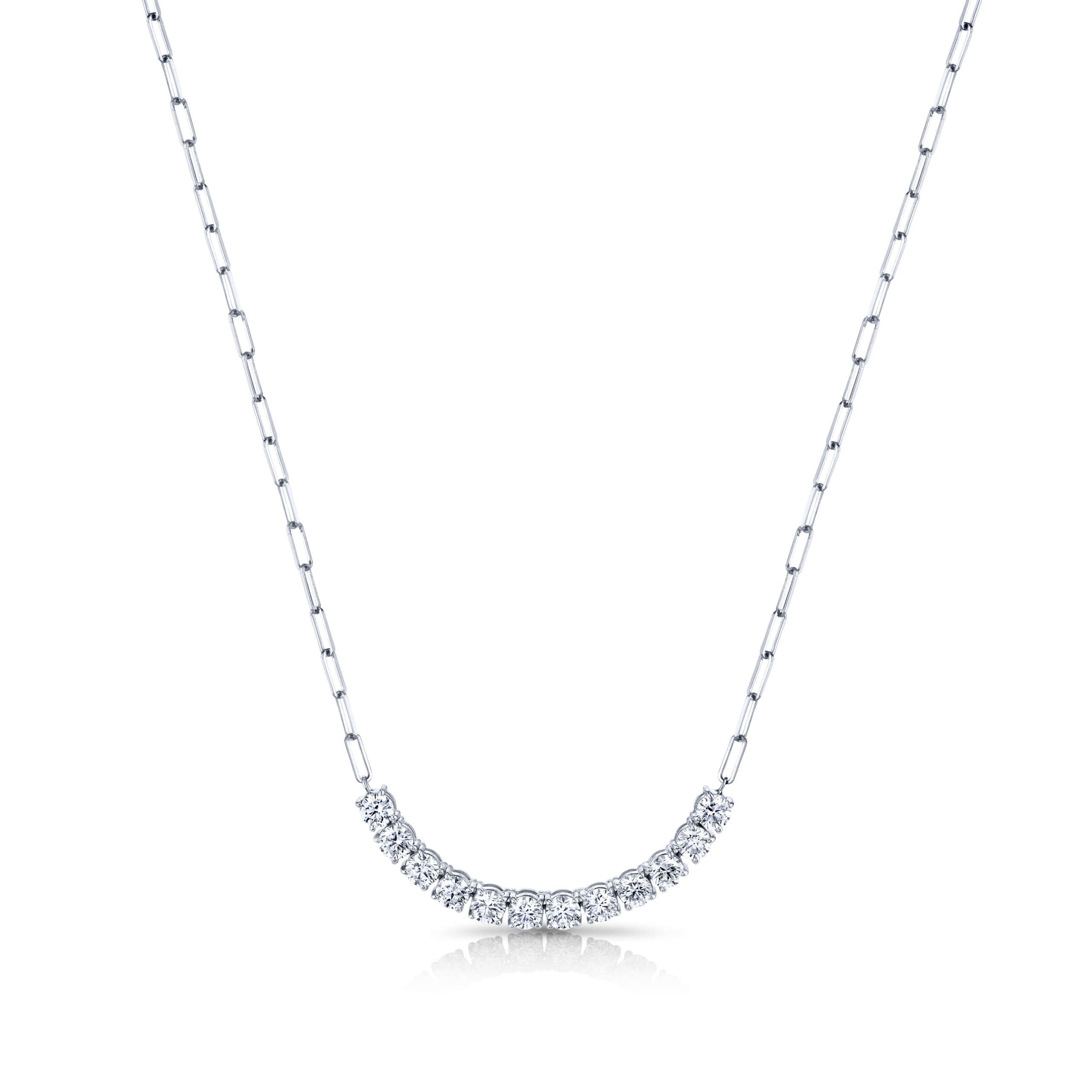 Floating Diamond Necklace