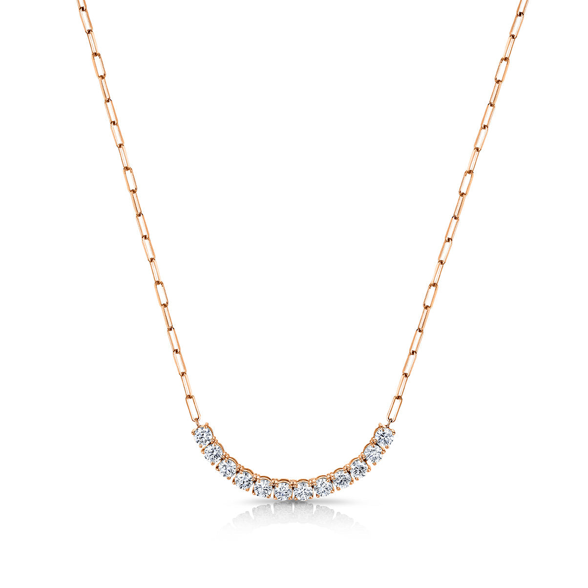 Floating Diamond Necklace