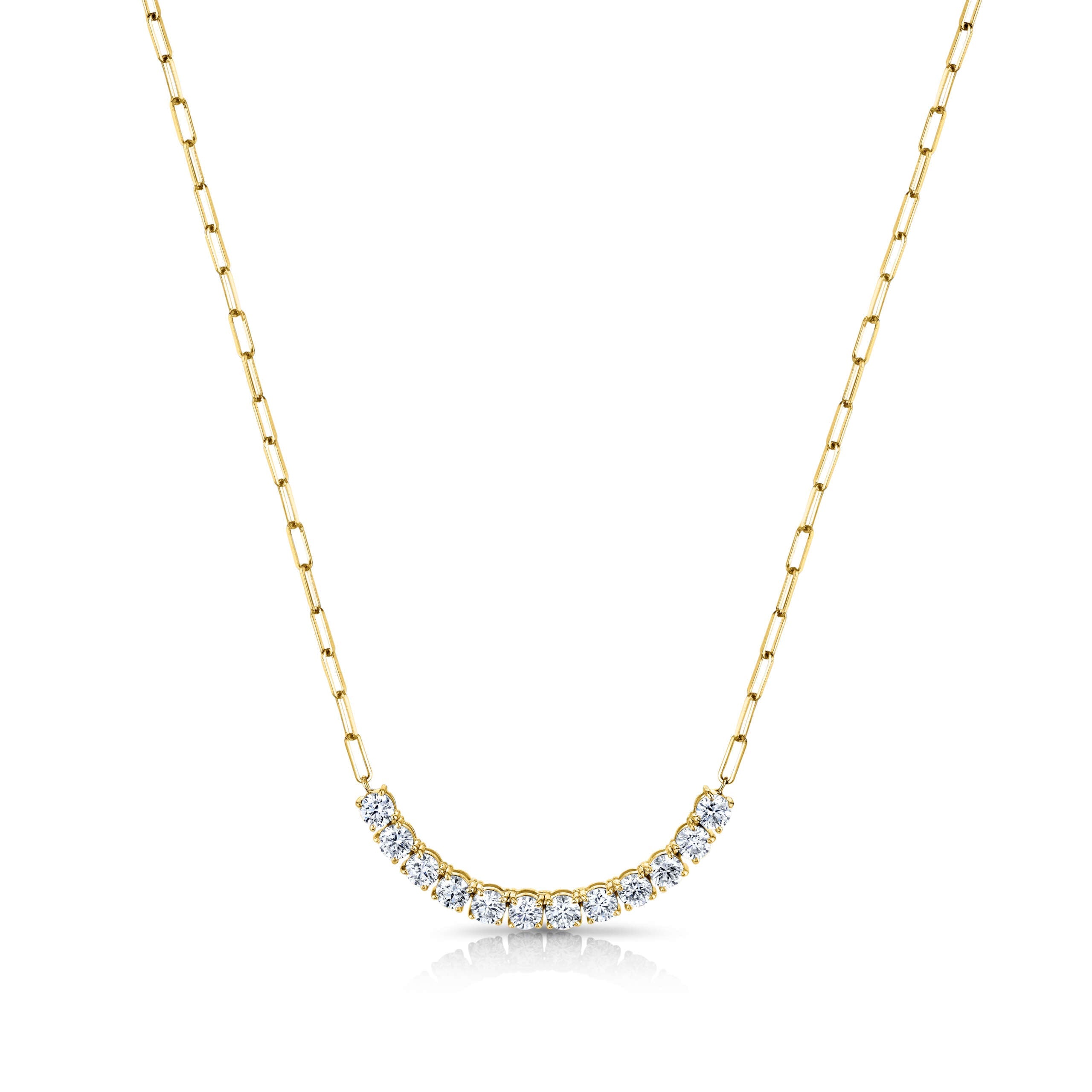Floating Diamond Necklace