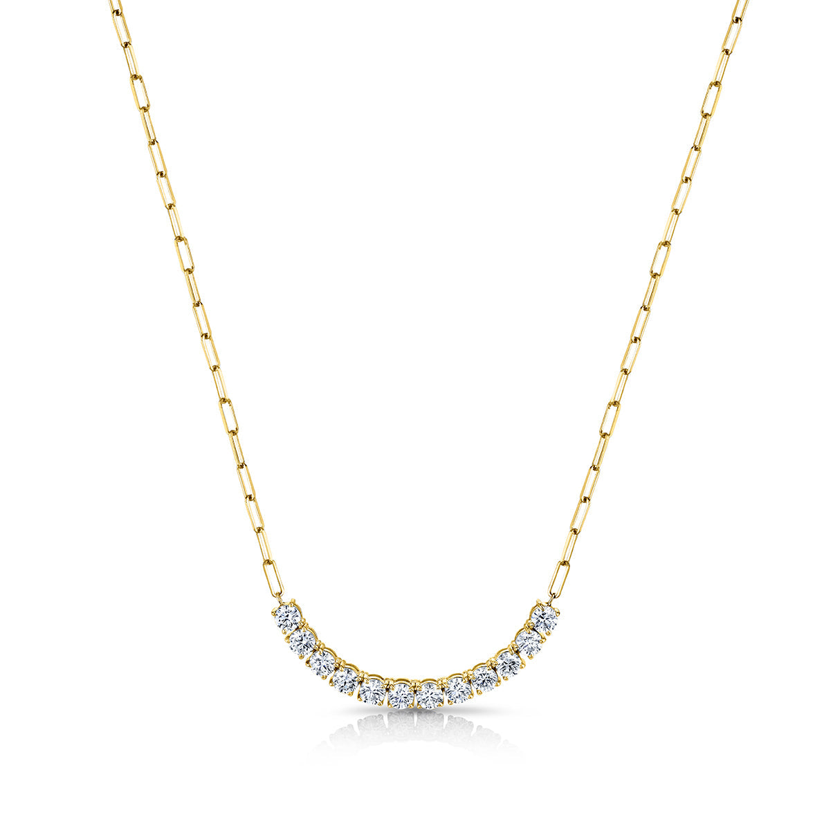 Floating Diamond Necklace