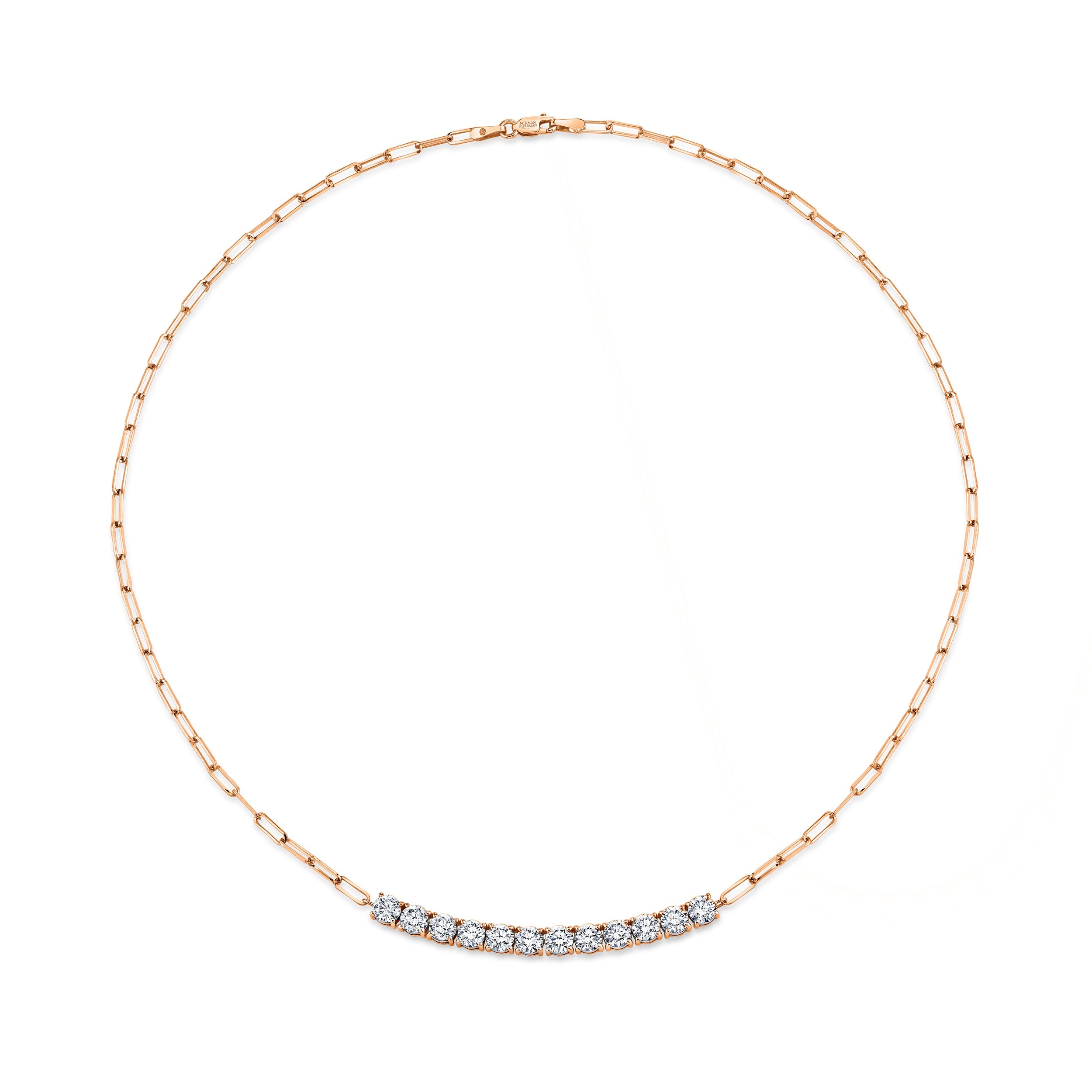 Floating Diamond Necklace