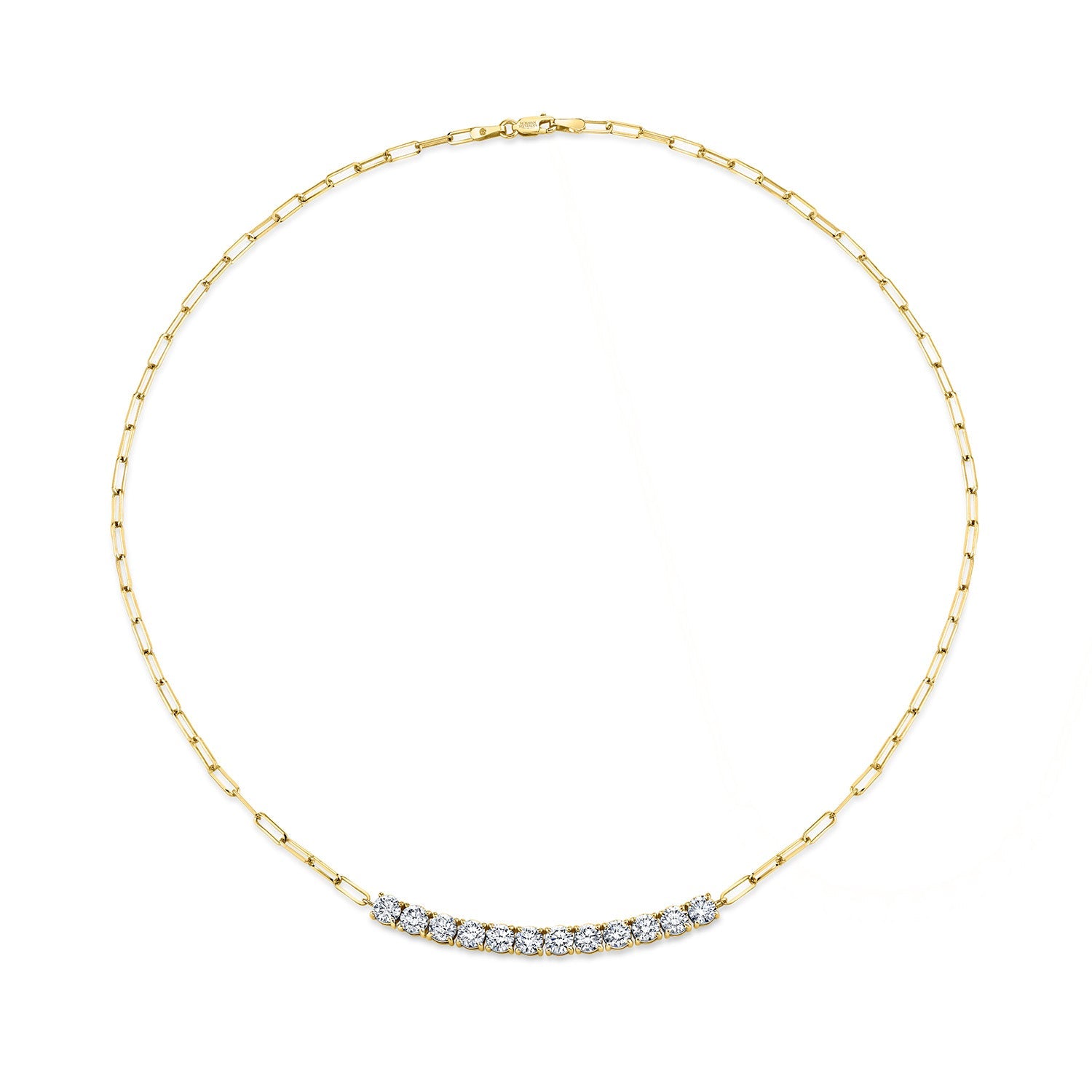 Floating Diamond Necklace