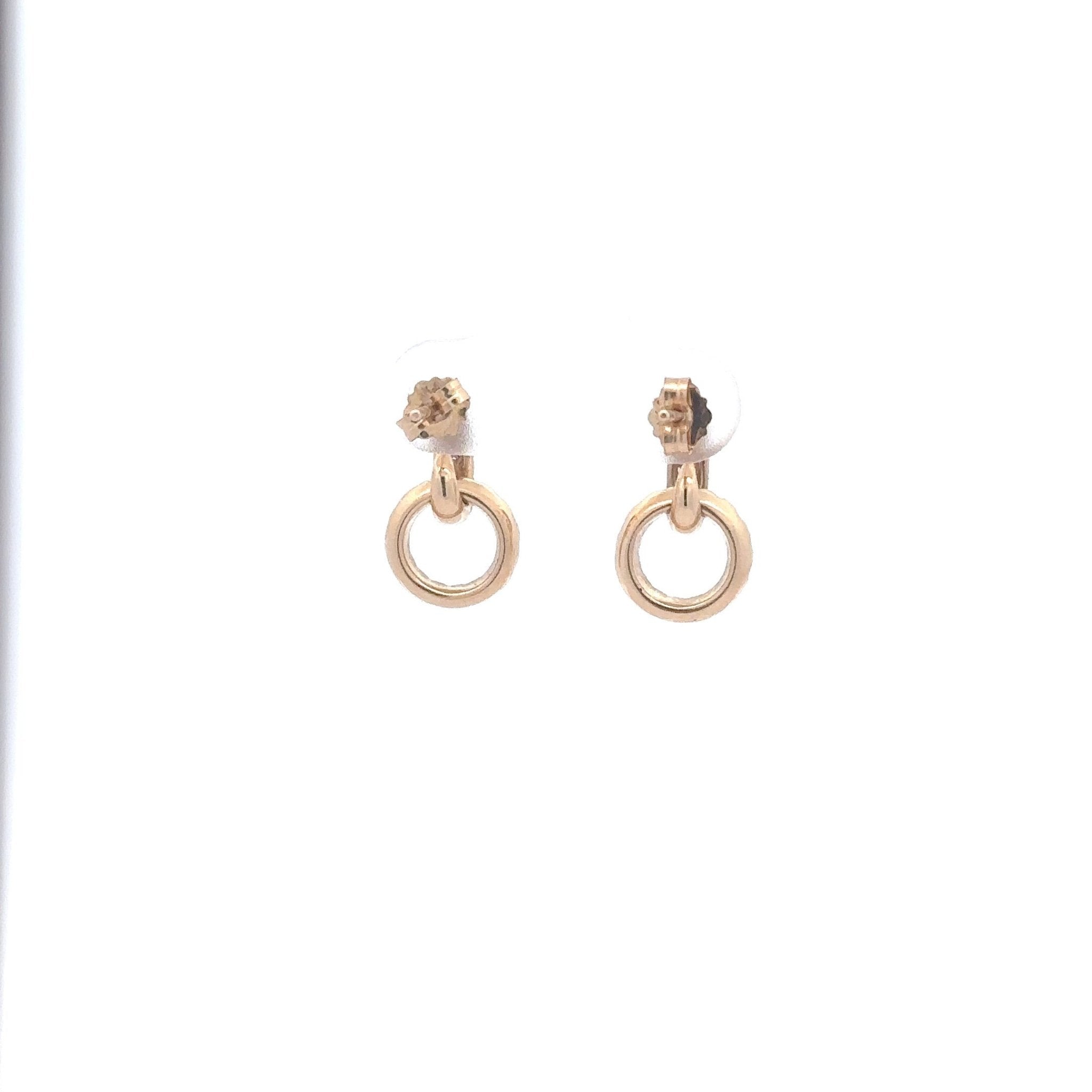14KT Yellow Diamond Earrings - Chapel Hills Jewelry