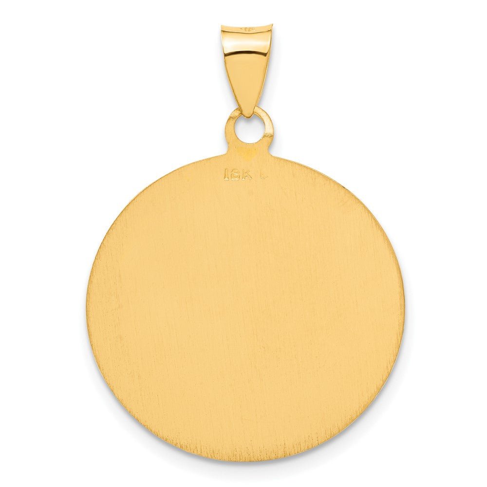 18KT Yellow Gold Saint Christopher Medal - Chapel Hills Jewelry