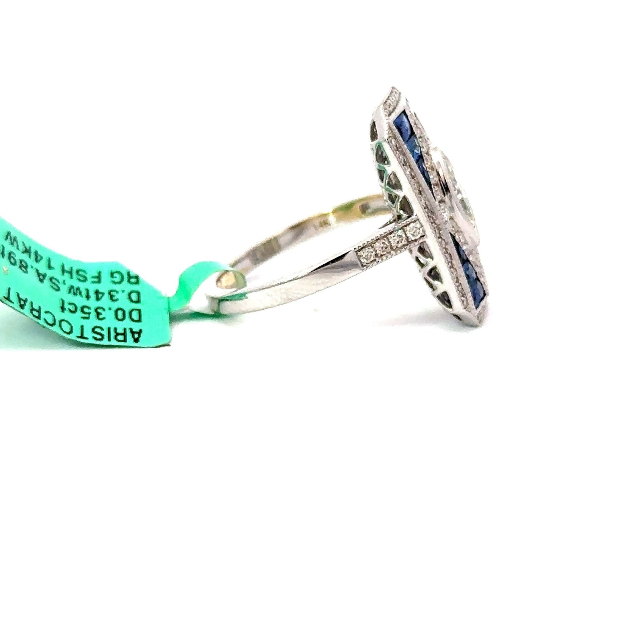 Sapphire and Diamond Ring - Chapel Hills Jewelry